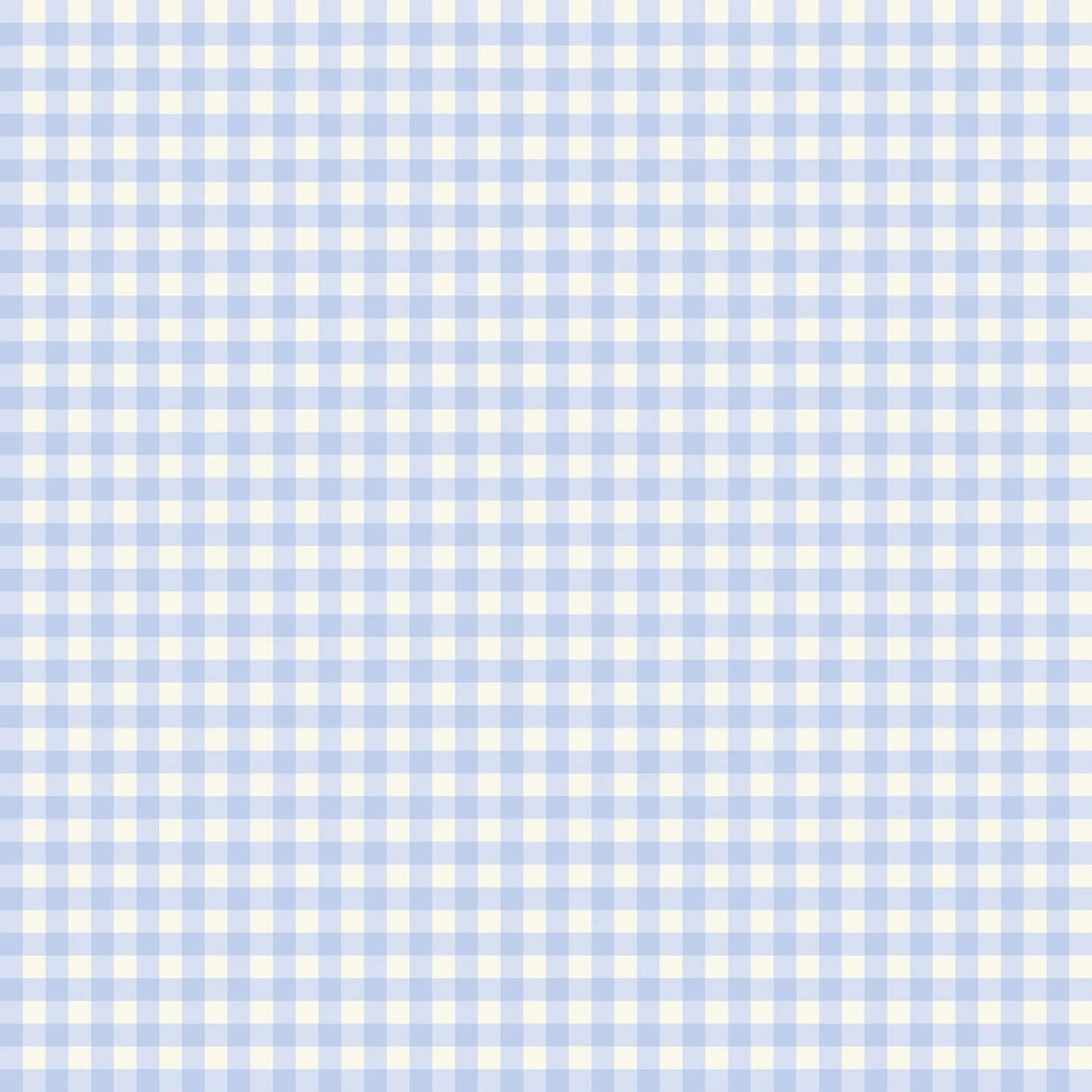 *END OF BOLT* PENELOPE - Sky Gingham 1.5 yards