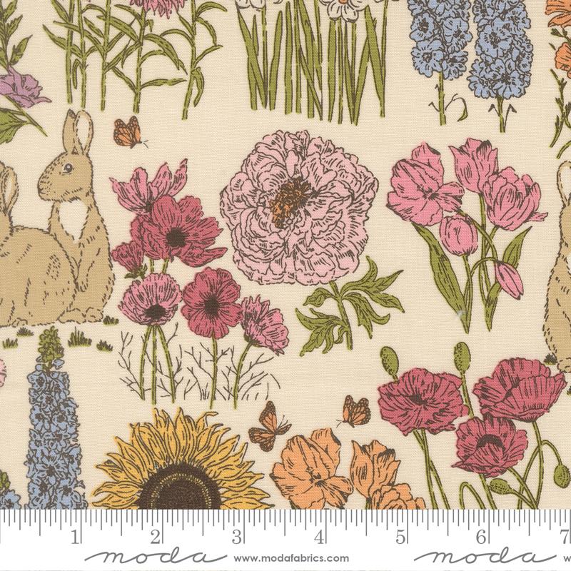 PRE-ORDER - MY SECRET GARDEN - Garden Bunnies Landscape and Nature