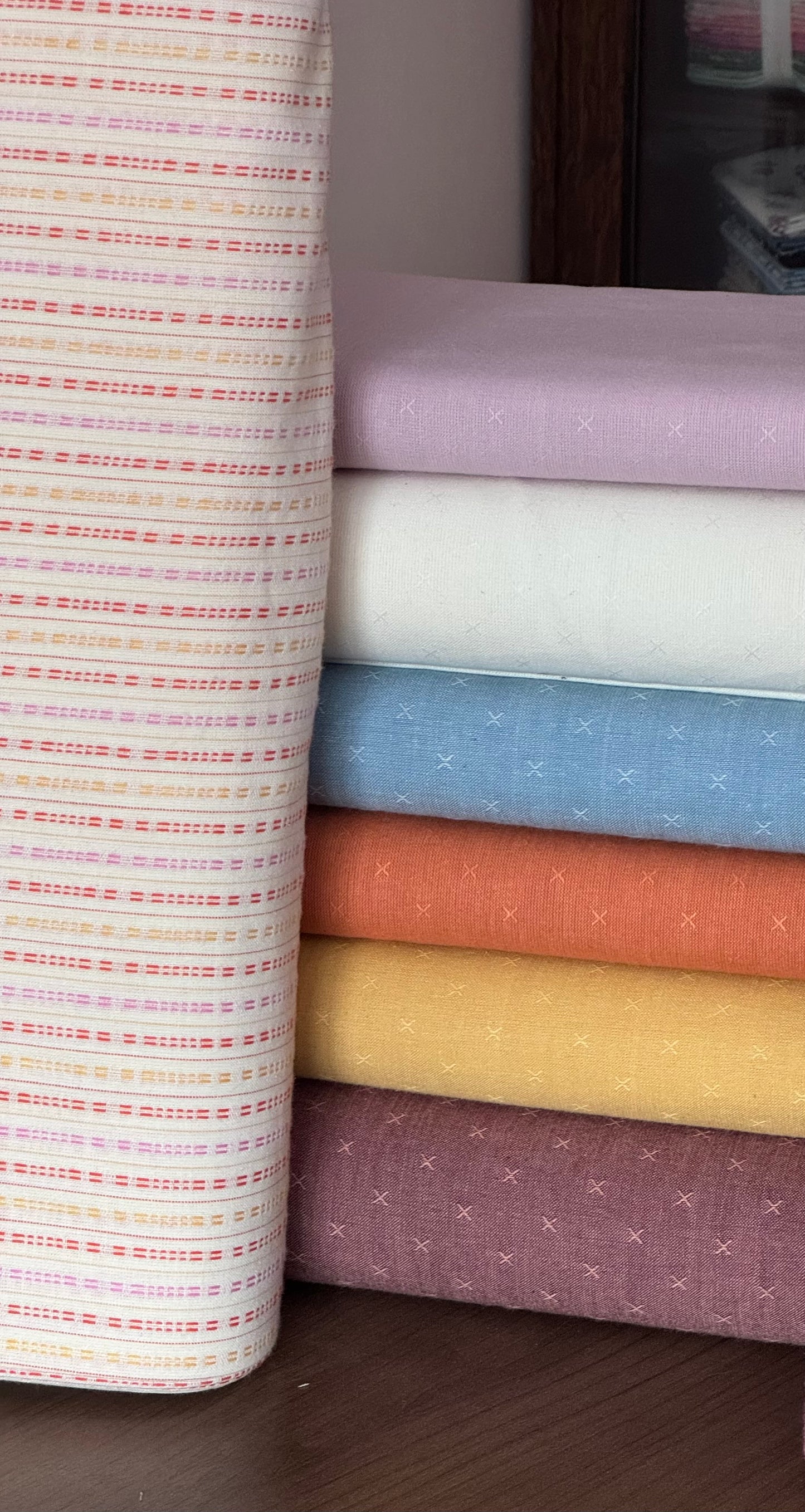 WALLFLOWER QUILT KIT - In a Custom Bundled Fabric Bundle (Fableism cover version)