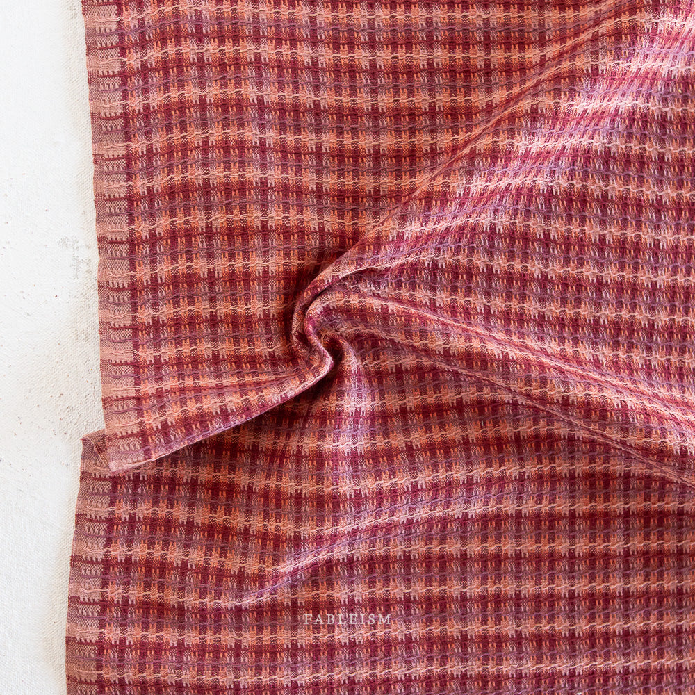 GOLDEN HOUR - Tweed Weave in Rosebud