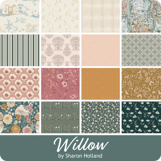 WILLOW - 16 piece FQ bundle