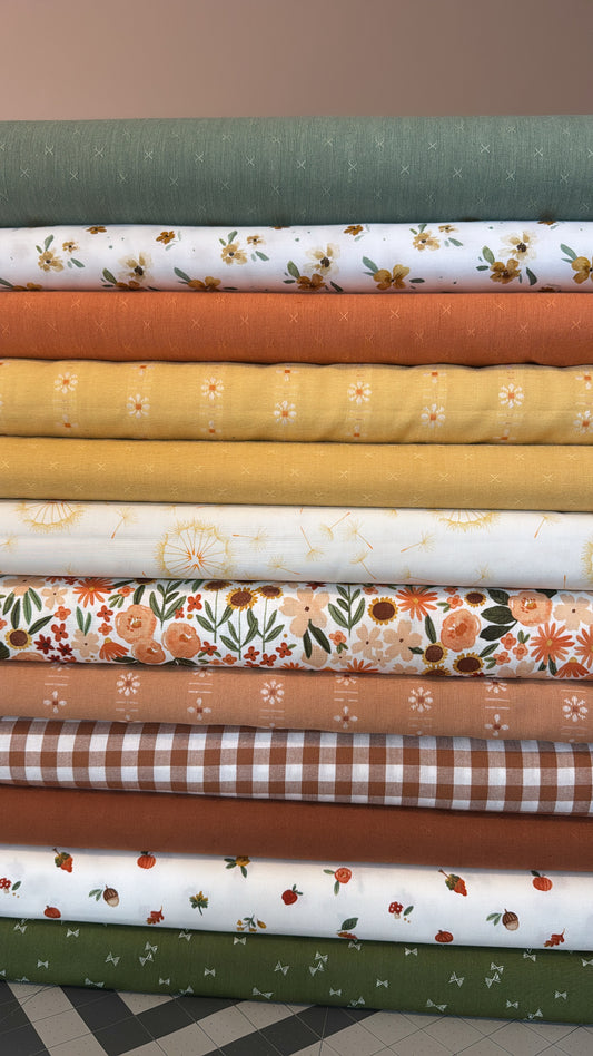 AUTUMNAL AWAKENING - 12 piece FQ bundle
