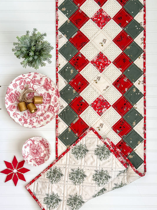 *PRE-ORDER* HOMECOMING TABLE RUNNER KIT WITH BACKING - In Collaboration with Sharon Holland (Copy)