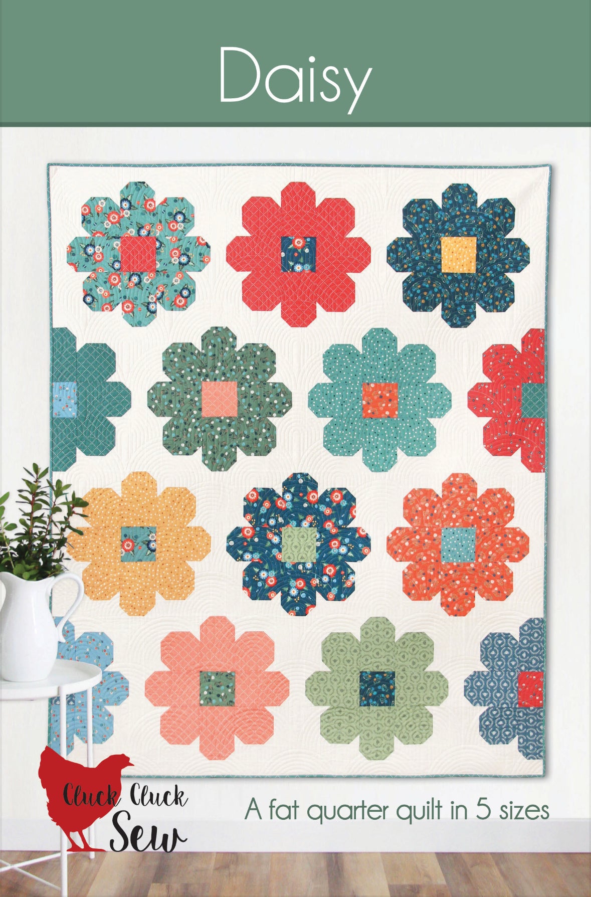 DAISY QUILT KIT - in a custom Bundled Fabric Bundle