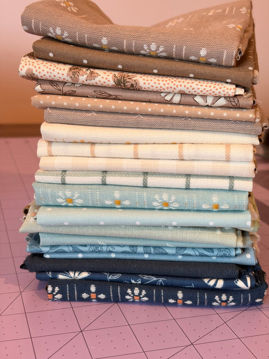 COASTAL COTTAGE - 20 piece FQ bundle