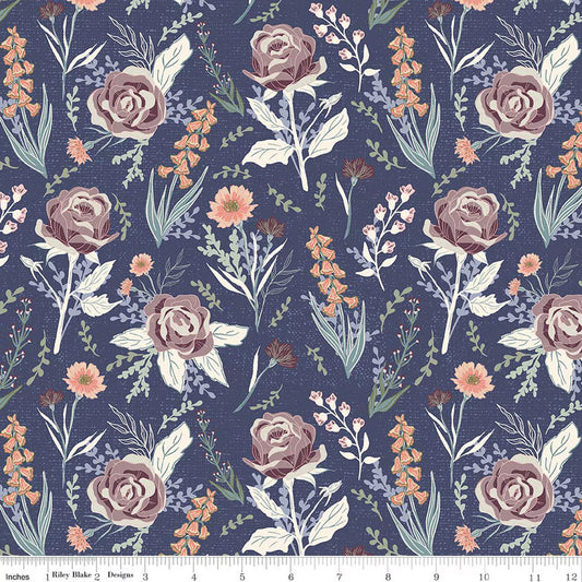 PRE-ORDER - HEDGEROW HAVEN - Cottage Floral Blue