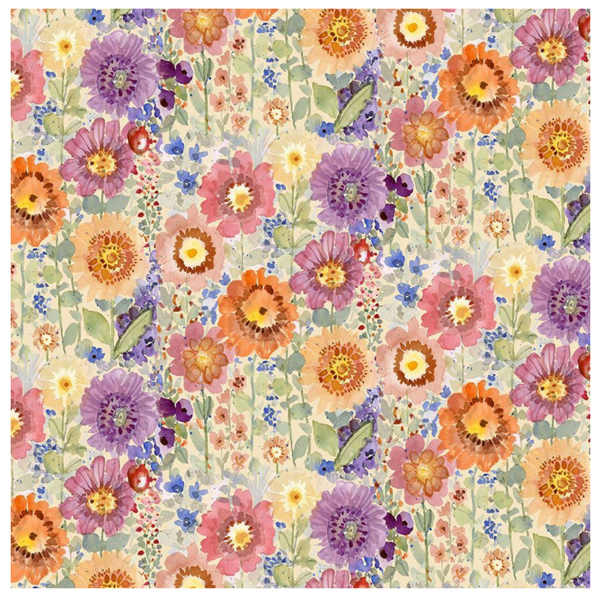 DAISY QUILT - optional backing