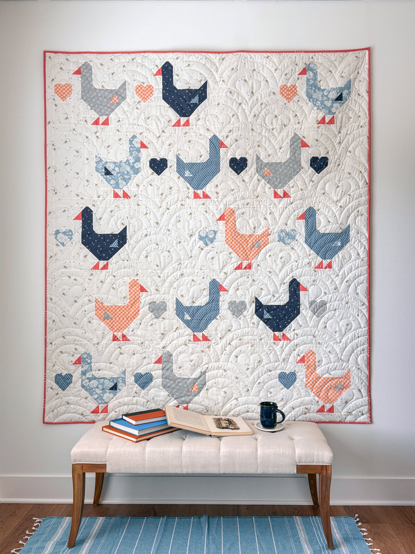 GOOSE GOOSE QUILT KIT - In Collaboration with Sharon Holland