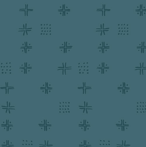 PRE-ORDER - CHARMING ONE - Mudcloth Teal