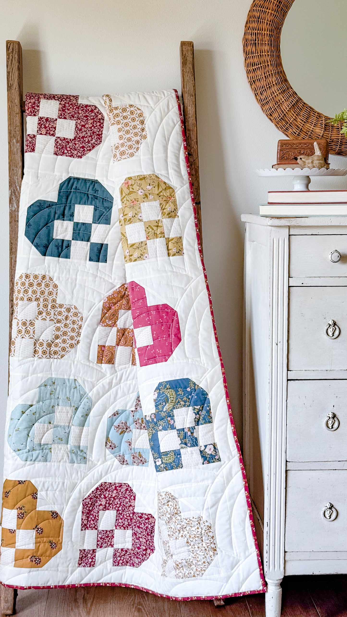 PRE-ORDER - PATCHWORK HEARTS - In Collaboration with Sharon Holland *Without Backing*
