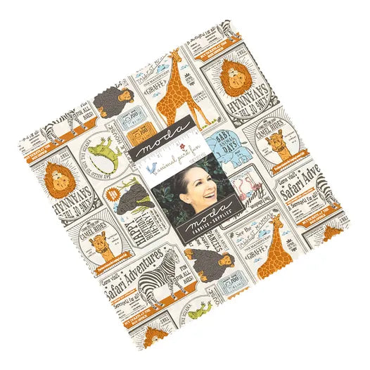 ANIMAL PARK FUN - Layer Cake