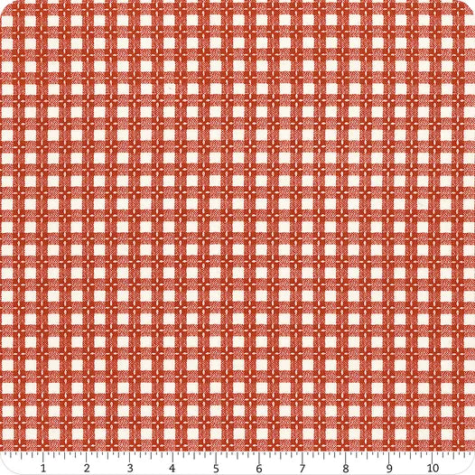 BAKED WITH LOVE - Schoolhouse Tablecloth in red
