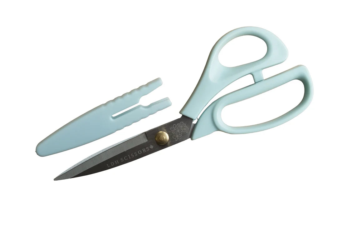 LDH - BLOOM SERIES - Lightweight 8.5" Fabric Scissors - Blue