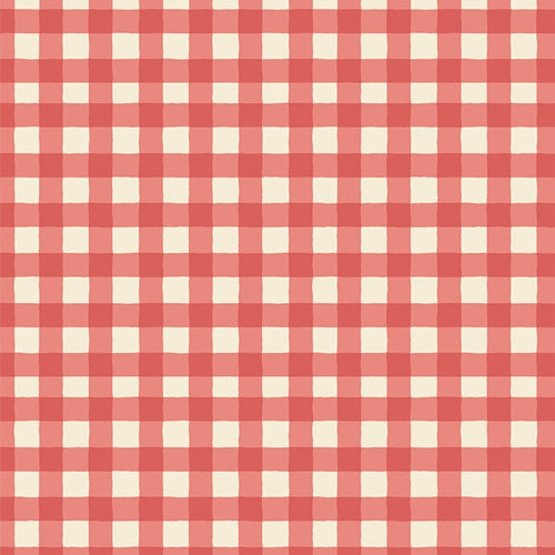STORYTELLER PLAIDS - Small Plaid of my Dreams Coral
