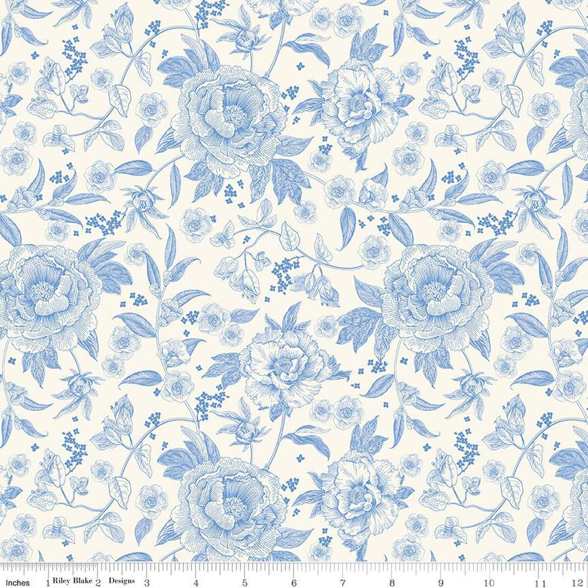 PENELOPE - Main Floral in Cream