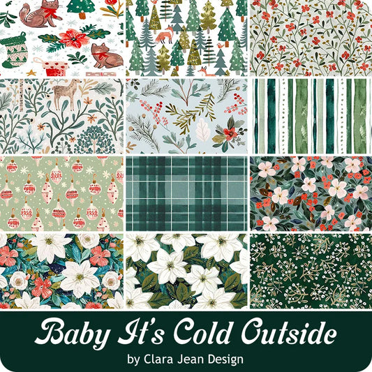 PRE-ORDER - BABY IT'S COLD OUTSIDE - 12 piece FQ Bundle