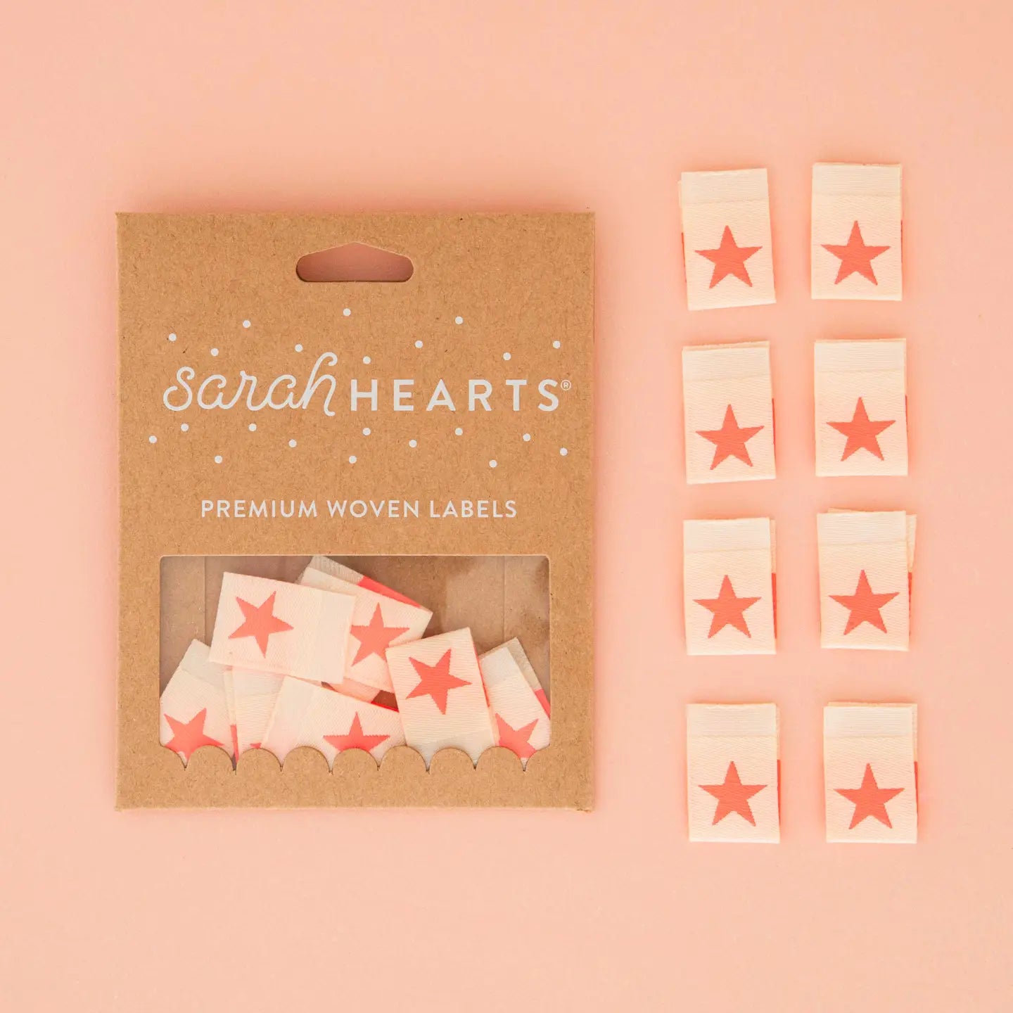 SARAH HEARTS - Neon Pink Star