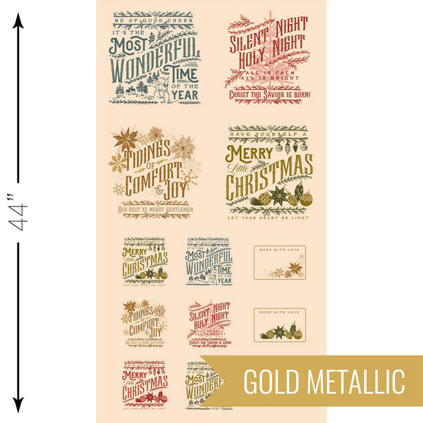OLD WORLD YULETIDE - 36 piece FQ Bundle