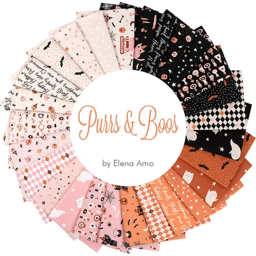 PURRS AND BOOS - 27 piece FQ Bundle