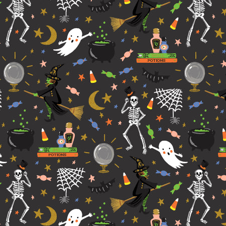 HALLOWEEN III - Halloween Party in Black Metallic
