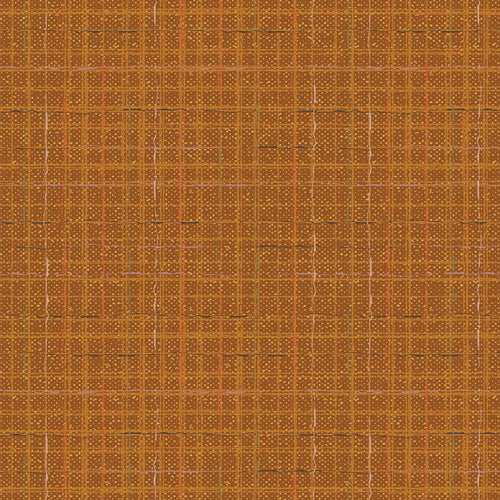 CHECKERED ELEMENTS - Tweed Saffron