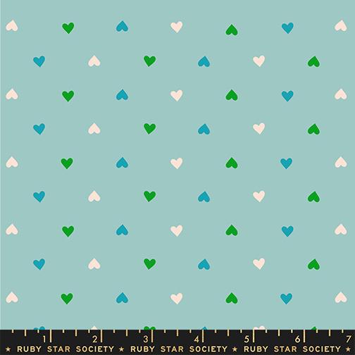 BEST DAY EVER - Best Day Ever Hearts Turquoise
